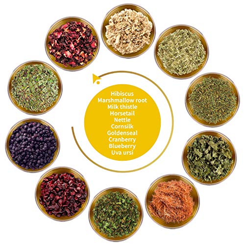 Flush Herbal Tea for Urinary Health with Hibiscus