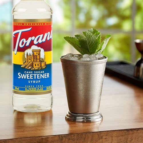 Jimoco® Syrup Pump Dispenser + Torani® Cane Sugar Syrup (25.4 Fl Oz)
