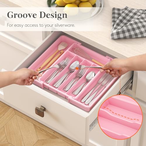 Expandable Silverware Drawer Organizer