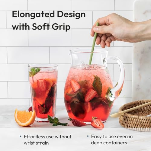 9.9" Silicone coffee stirrer