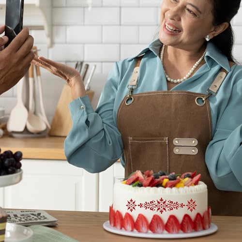Cake Stencils Decorating for Baking (12 Count)