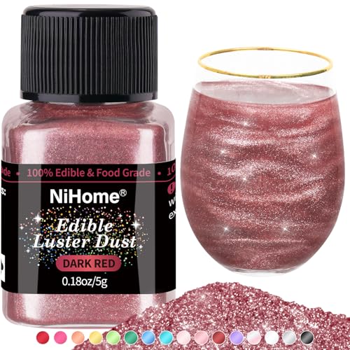 Edible Glitter Luster Dust for Drinks