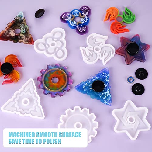Fidget Spinner Silicone Resin Mold Kit