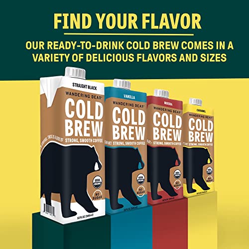 Organic Straight Black Cold Brew Coffee (96 Fl Oz)