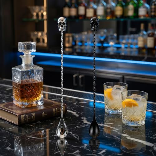 12'' Gothic Skull Bar Spoon