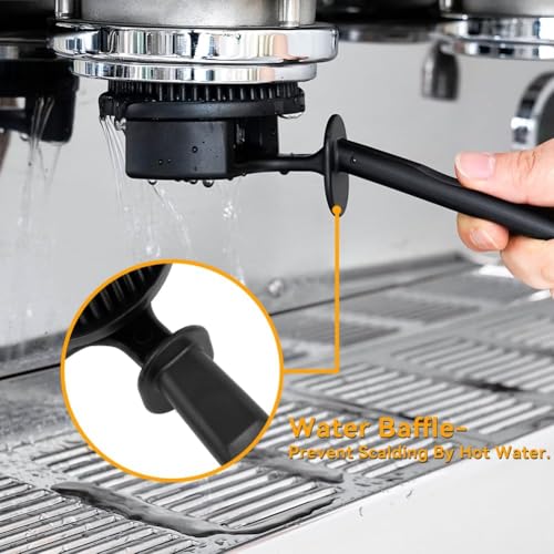 58mm Silicone Espresso Machine Cleaning Brush Grouphead Brush