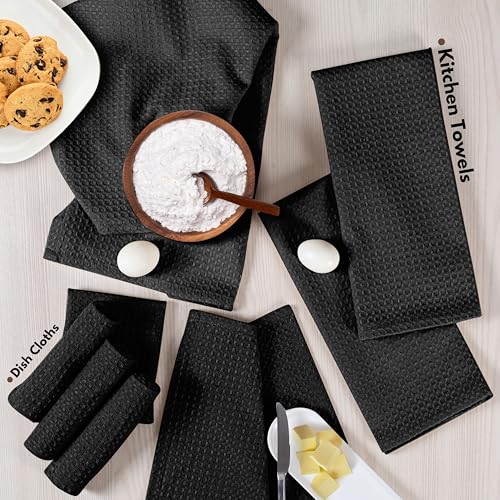 Cotton Kitchen Towel & Dishcloths Set (8 Count)
