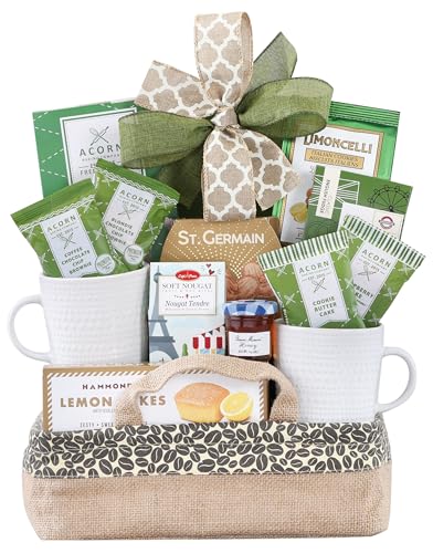 Coffee Snacks and Tea Gift Basket