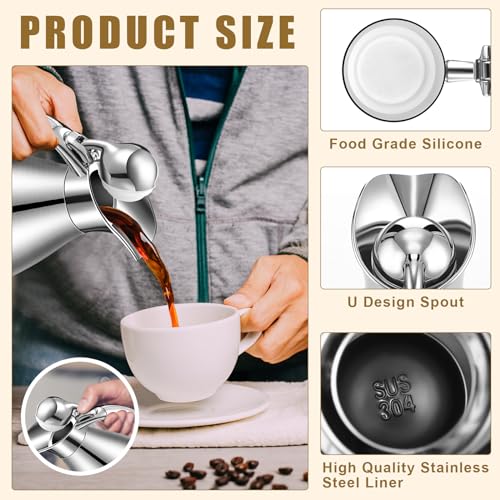 2 Pcs 68oz Thermal Coffee Carafe for Keeping Hot (2 Count)