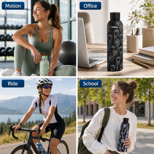 32oz Metal Water Bottle for Travel with Clip