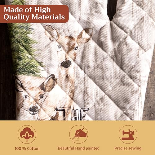 Maison d'Hermine Oven Gloves 100% Cotton Oven Mitt