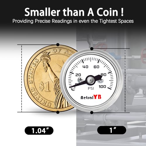 1 Inch mini Pressure Gauge