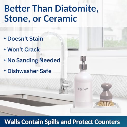 Countertop & Vanity Silicone Tray