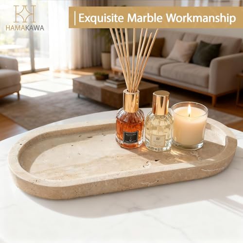 Turkish Natural Marble Vanity Tray