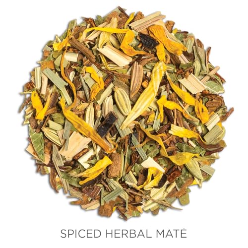 Spiced Herbal Maté Loose Leaf Tea Canister (2.82 Ounce)