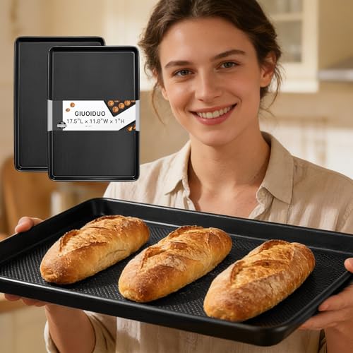 2 Pack Commercial & Home Baking Sheet Pans (2 Count)