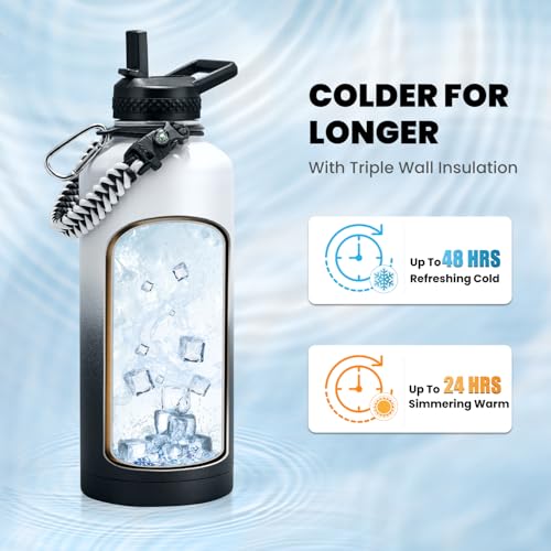 Insulated Water Bottle 87 oz