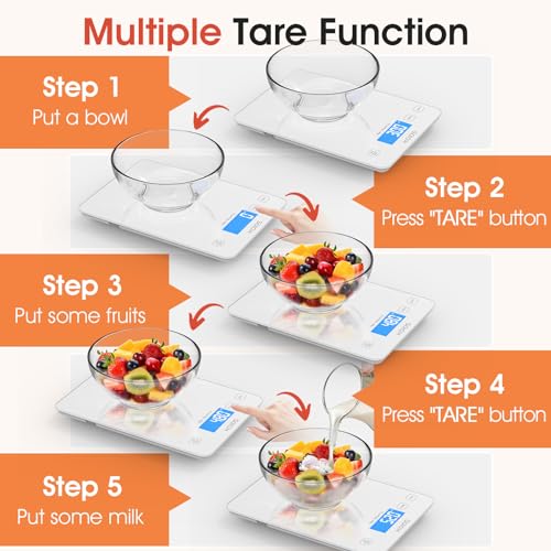 33lb Kitchen Scale 0.1oz Precision
