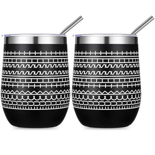 2 Pcs 12 oz Funny Message Coffee Mug Birthday White Elephant Gifts Stainless Steel Insulated Tumblers Wine Cup Gag Gift for for Employee Appreciation Coworkers Friends Father (2 Count)
