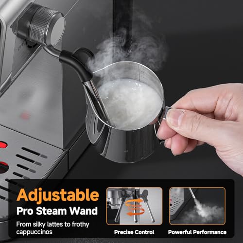 20 Bar Espresso Machine with LED Touch Screen