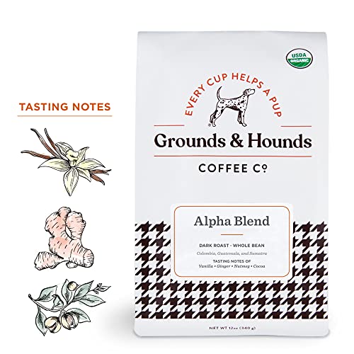 Grounds & Hounds Coffee Organic Variety Pack (18 Ounce)