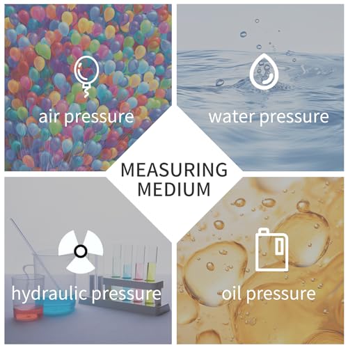 0 30 Psi Glycerin Liquid Filled Low Pressure Gauge