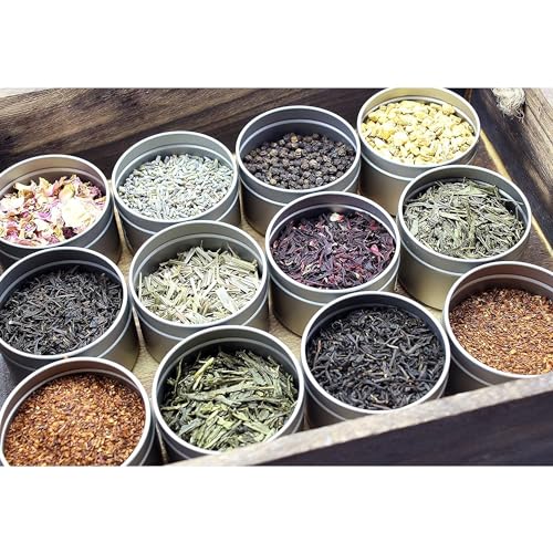 Loose Leaf Tea Sampler Create Your Own Tea Blend Starter Kit w