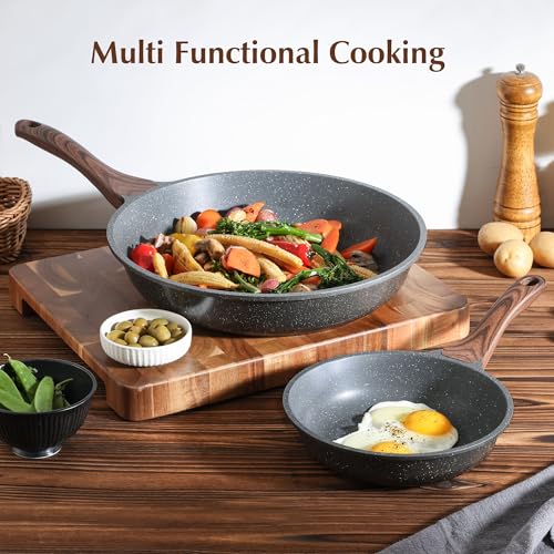 12.5 Inch Nonstick Frying Pan Skillet