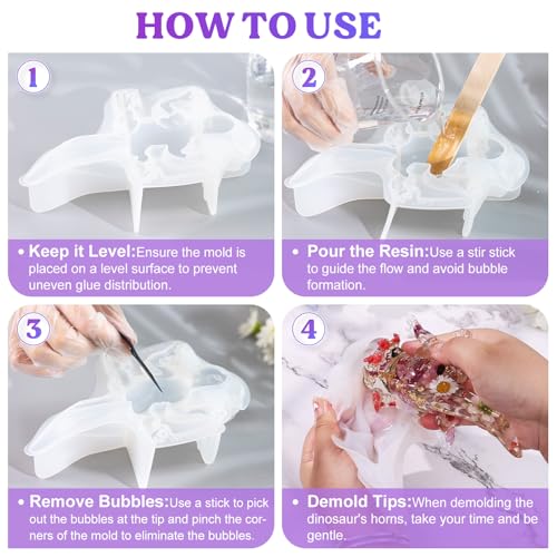 Large Axolotl Resin Molds Silicone