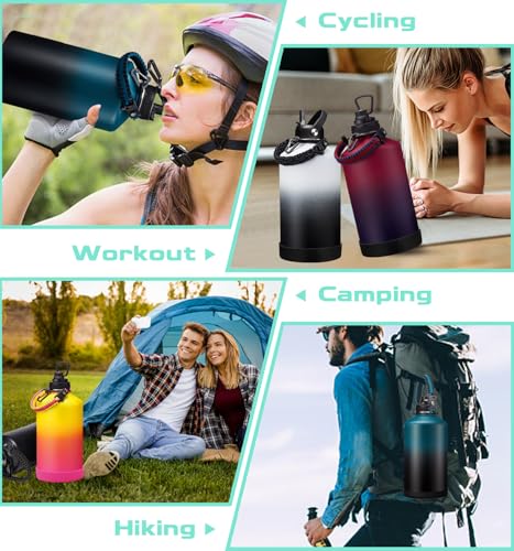1 Gallon Insulated Water Bottle (9 Count)
