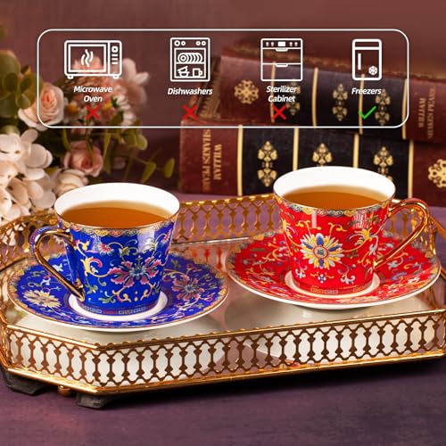 Tea Cup and Saucer (2 Count)