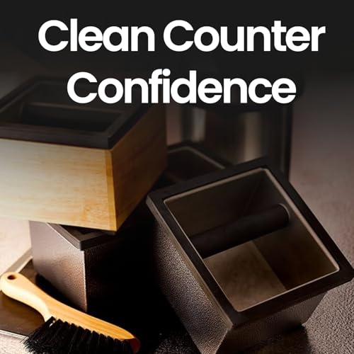 6.25 Inch Knock Box Bar Cover Rubber Espresso Replacement Sleeve