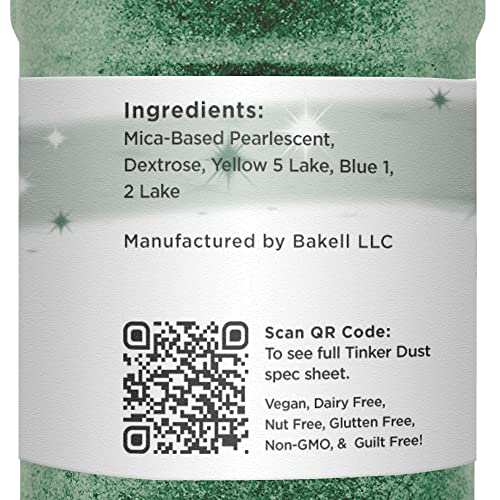 Christmas Green Edible Glitter
