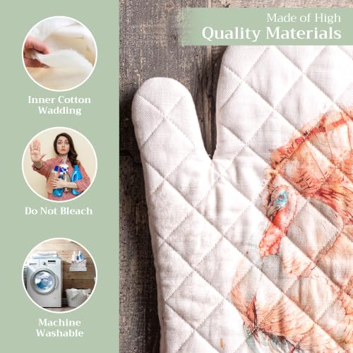 Maison d'Hermine Oven Gloves 100% Cotton Oven Mitt