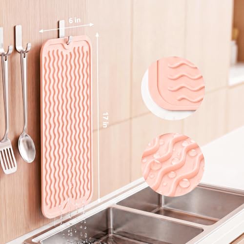 Silicone Dish Drying Mat for Multiple Usage
