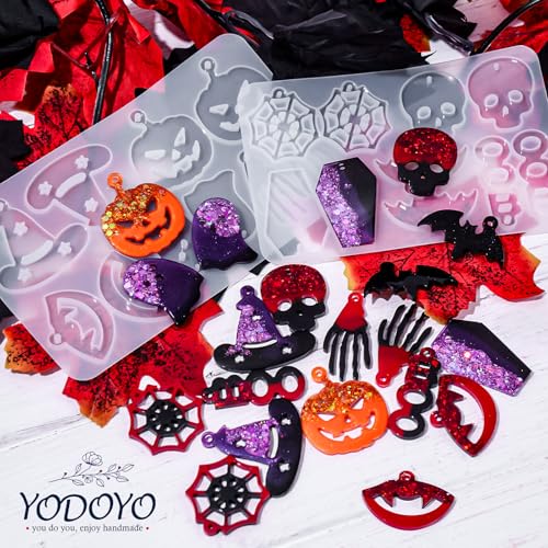 Halloween Resin Earrings Mold
