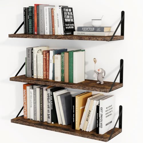 Floating Book Shelves for Wall