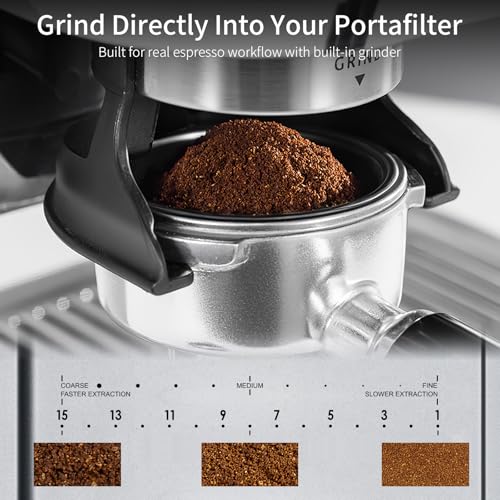 Espresso Machine with Grinder