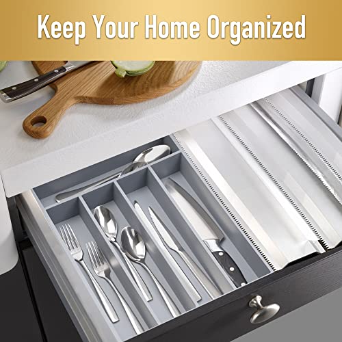 Bamboo Silverware Holder