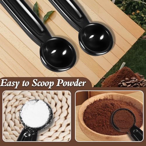 Espresso Coffee Machine Cleaning Brush 2 Pieces Coffee Brush Espresso Cleaning Brush with Spoon Head for Coffee Grinder and Espresso Cleaning (2 Count)