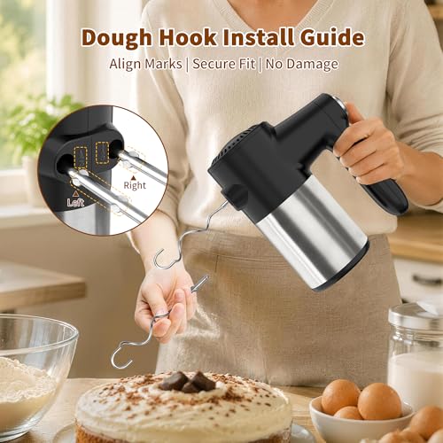 Cordless Electric Hand Mixer