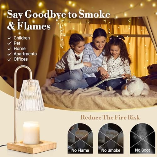Large Candle Warmer Lamp with Timer
