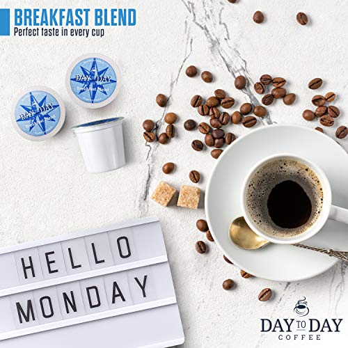 Day To Day Breakfast Blend Medium Roast Single Serve Coffee Pods (80 Count)