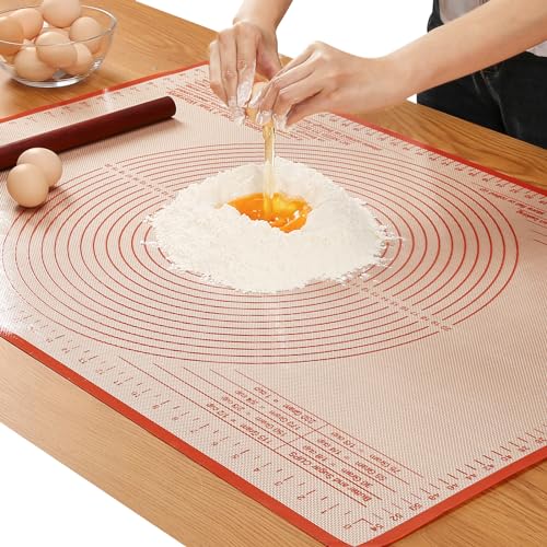 Silicone Pastry Mat 36x24 Inch Nonstick Baking Mat