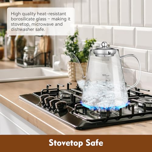 Glass Teapot 1200ml
