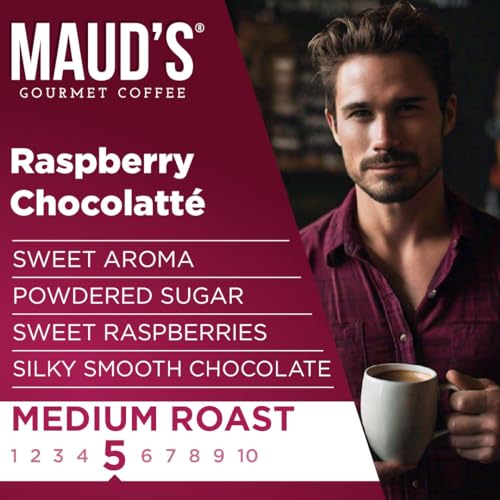 Raspberry Chocolate Flavored Coffee Pods (18 Count)