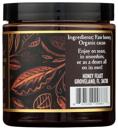 Raw Honey with Organic Cacao (72 Fl Oz)