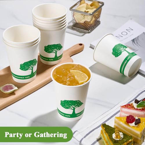 270 Pack Compostable Paper Cups (270 Count)