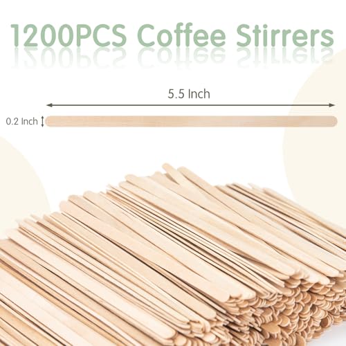 1200Pcs Coffee Stirrers