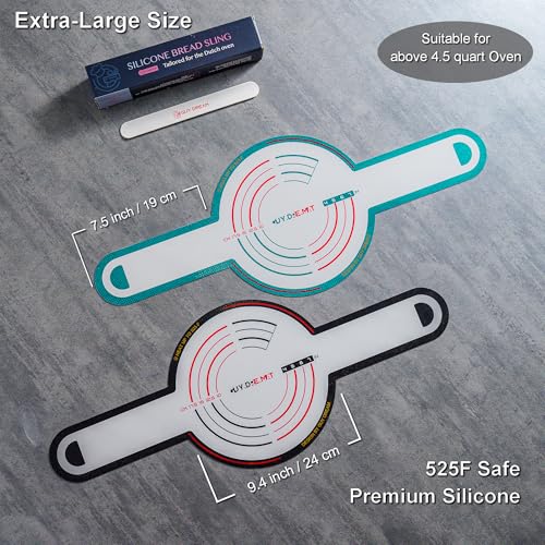 GUYDREMAT 2 Pcs XL Silicone Bread Sling (2 Count)
